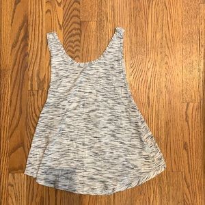 Lululemon Sweat-Wick Black and White Tank Top